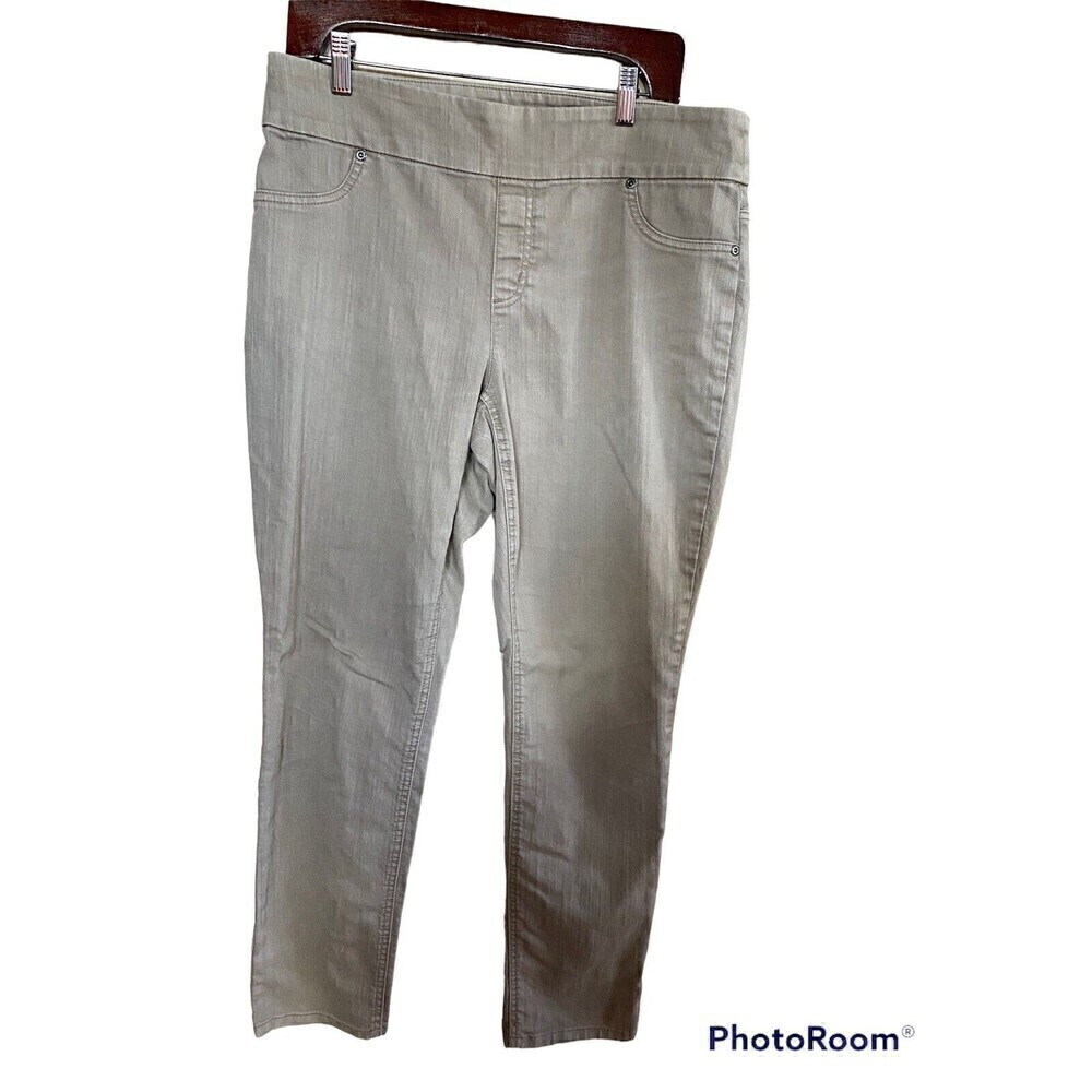Chicos Tan Pants Chicos Sz.1 = M Or Sz.8
